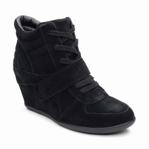 Sneakers Donna Ash Bowie Wedge Nere | 514742-294