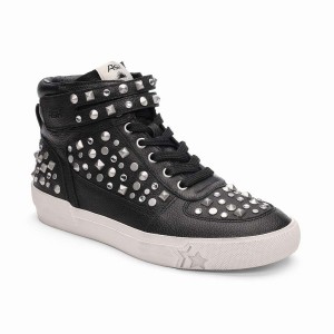 Sneakers Donna Ash Myriad Studded Hightop Nere | 065556-627