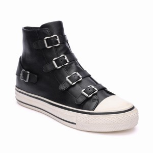 Sneakers Donna Ash Virgin High-Top Nere | 713061-410